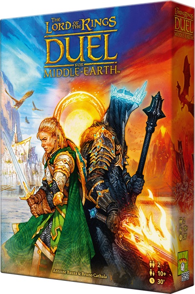 The Lord   The Rings: Duel For Middle-earth  Dansk  Board Game