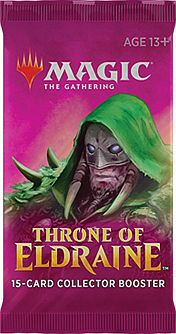 Throne   Eldraine  Collector Booster Pack X1  Magic The Gathering