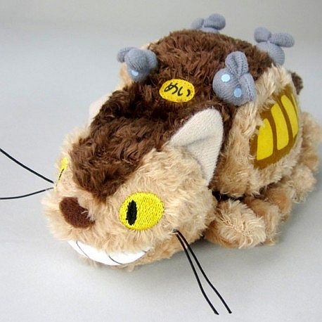 Totoro Cat-bus Plush Bamse 12cm - Fantastisk Tilbud!