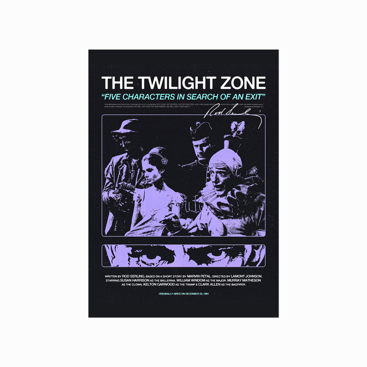 Twilight Zone  Five Characters   Search     Exit