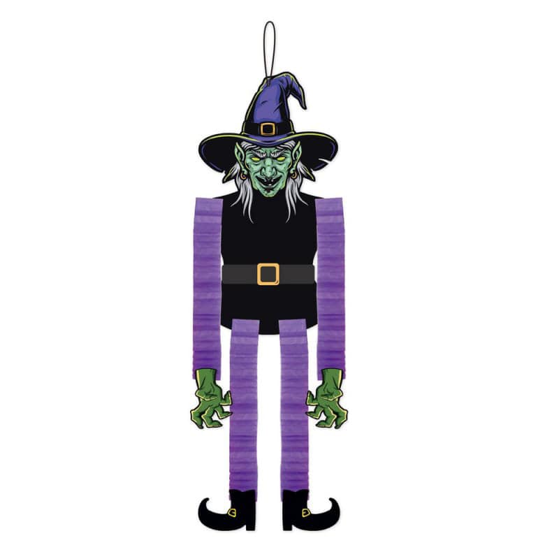 Skræmmende Honeycomb Heks til Halloween Fest Deko!