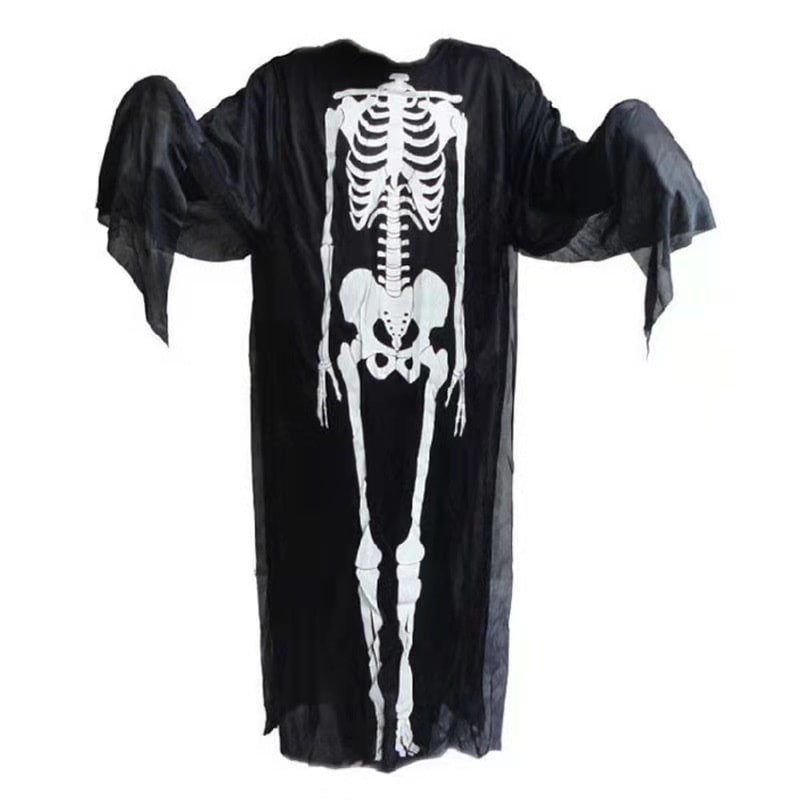 Skræmmende Skeletkostume til Børn – Perfekt til Halloween!