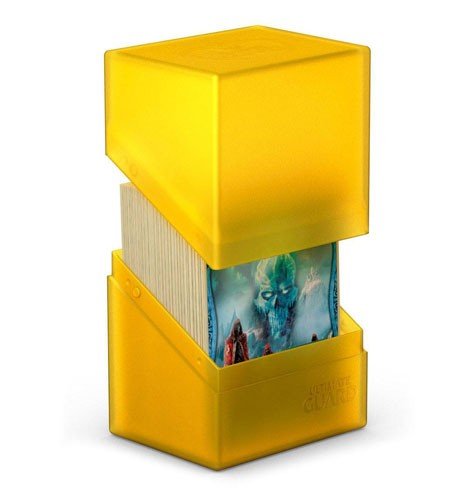 Ultimate Guard Boulder Deck Box - Standard Størrelse Amber
