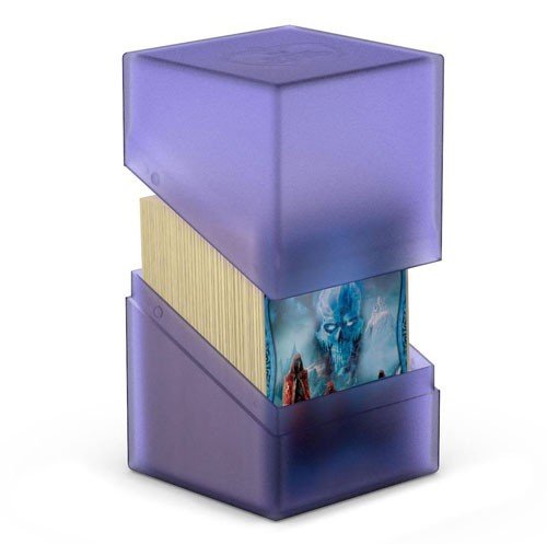 Ultimate Guard Boulder Deck Box - Amethyst Tilbud!