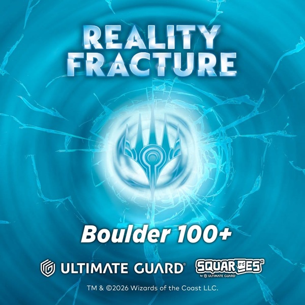 Ultimate Guard Boulder Deck Case  Deck Box  100  Standard Size: Magic: The Gathering Reality Fracture: Blue Uncommon   Red Uncommon