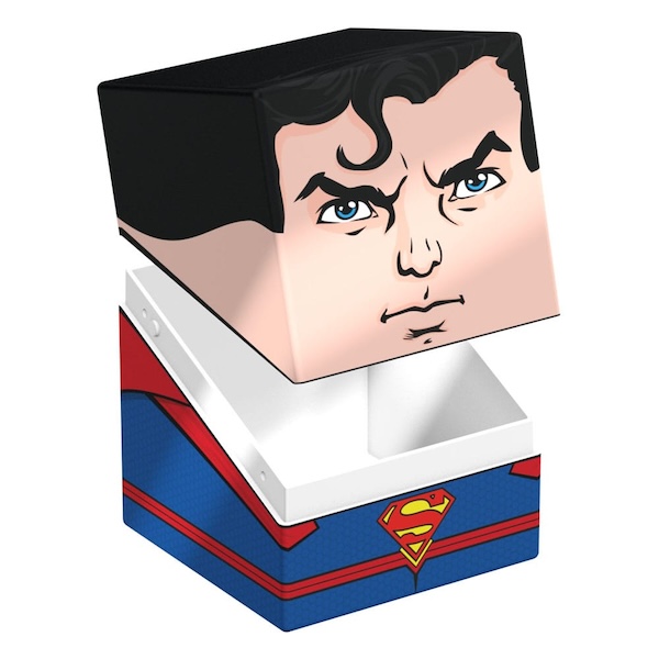 Ultimate Guard Boulder Deck Case Deck Box 100 Standard Size Squaroes: Justice League: Superman 003