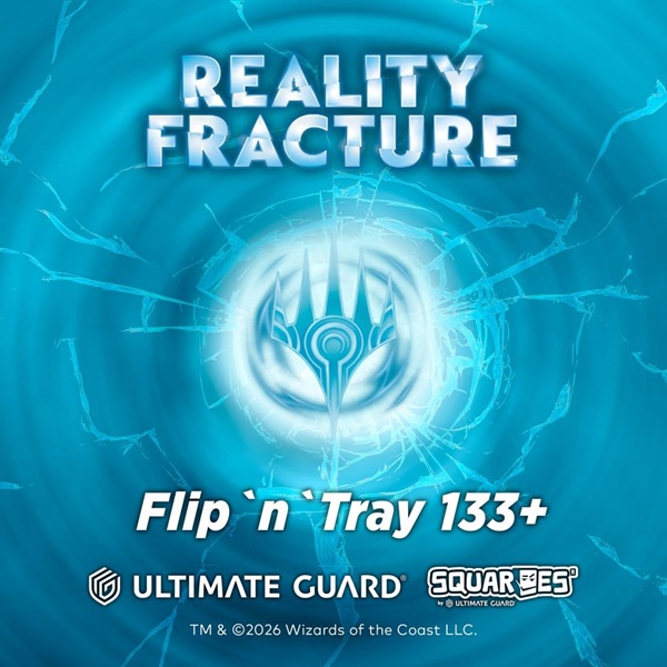 Ultimate Guard Flip   Tray Deck Case  Deck Box  133  Standard Size Xenoskin Magic: The Gathering Reality Fracture: Blue Uncommon   Green Uncommon