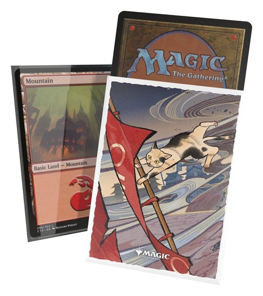 Ultimate Guard Magic: The Gathering Secrets   Strixhaven: Art Sleeves Blue Mythic  : Cyclonic Rift  Alternate Art
