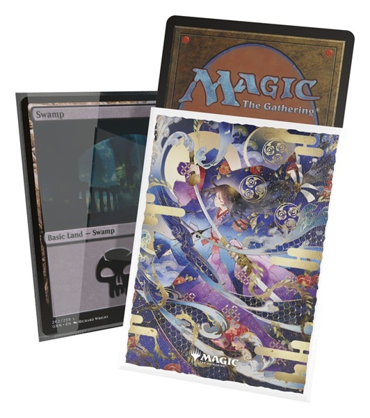 Ultimate Guard Magic: The Gathering Secrets   Strixhaven: Art Sleeves Blue Mythic  : Force   Will  Jpn   Alternate Art