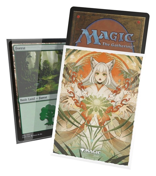 Ultimate Guard Magic: The Gathering Secrets   Strixhaven: Art Sleeves Green Rare: Crop Rotation  Alternate Art