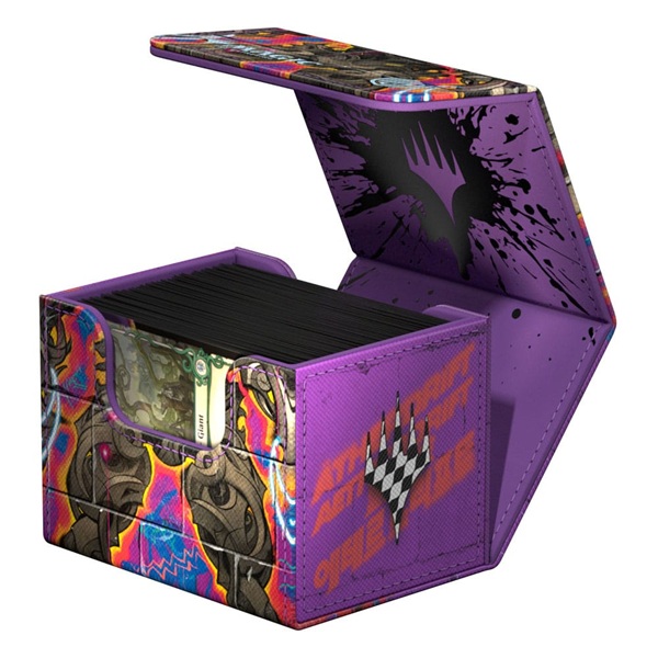 Ultimate Guard Sidewinder Deck Case Deck Box 100 Standard Size Xenoskin Magic: The Gathering Aetherdrift: Coalstoke Gearhulk