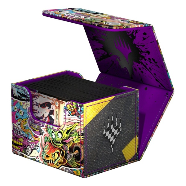 Ultimate Guard Sidewinder Deck Case Deck Box 100 Standard Size Xenoskin Magic: The Gathering Aetherdrift: Revved- Racers