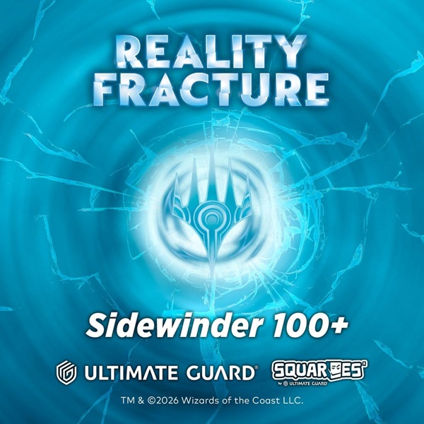 Ultimate Guard Sidewinder Deck Case  Deck Box  100  Standard Size Xenoskin: Magic: The Gathering Reality Fracture: Black Rare