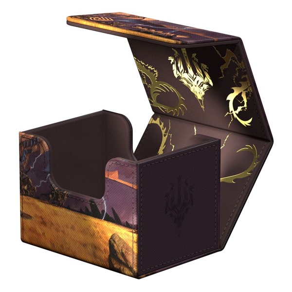 Ultimate Guard Sidewinder Deck Case  Deck Box  100  Standard Size Xenoskin Magic: The Gathering Tarkir: Dragonstorm: Ghostfire Neriv  Heart   The Storm