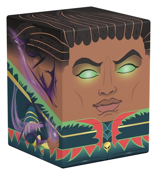 Ultimate Guard Squaroes Boulder Deck Case Deck Box 100 Standard Size: Magic: The Gathering Secrets Strixhaven: Professor Dellian Fel