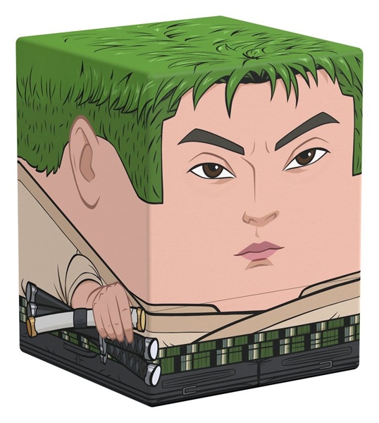 Ultimate Guard Squaroes Boulder Deck Case  Deck Box  100  Standard Size: One Piece: Roronoa Zoro
