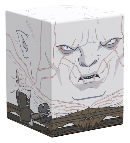Ultimate Guard Squaroes Boulder Deck Case  Deck Box  100  Standard Size: The Hobbit: Azog The Defiler