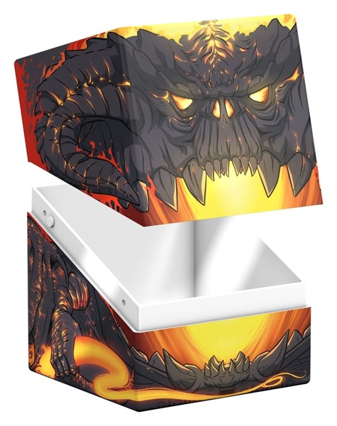Ultimate Guard Squaroes Boulder Deck Case  Deck Box  100  Standard Size: The Lord   The Rings: Balrog