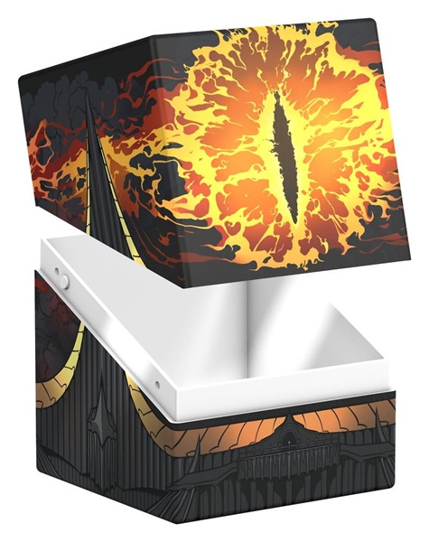 Ultimate Guard Squaroes Boulder Deck Case Deck Box 100 Standard Size: The Lord The Rings: Eye Sauron