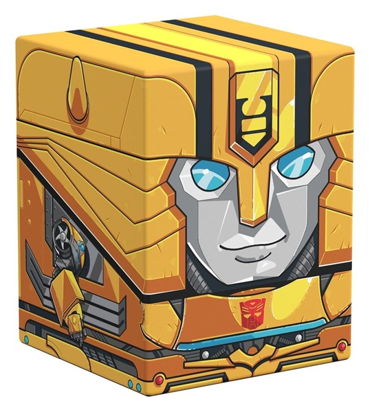 Ultimate Guard Squaroes Boulder Deck Case  Deck Box  100  Standard Size: Transformers: Bumblebee