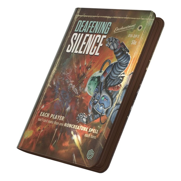 Ultimate Guard 18-pocket Zipfolio Mappe 360 Kort Xenoskin Magic: The Gathering Edge Eternities: Deafening Silence