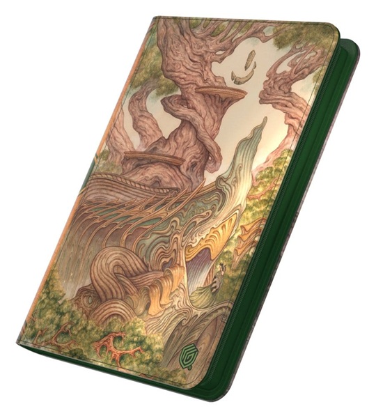 Ultimate Guard 18-pocket Zipfolio Mappe 360 Kort Xenoskin Squaroes: Magic: The Gathering Lorwyn Eclipsed: Forest