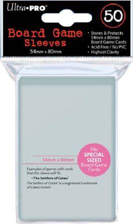 Ultra Pro Kortlommer til Catan - Pink 54x80mm 50 stk.