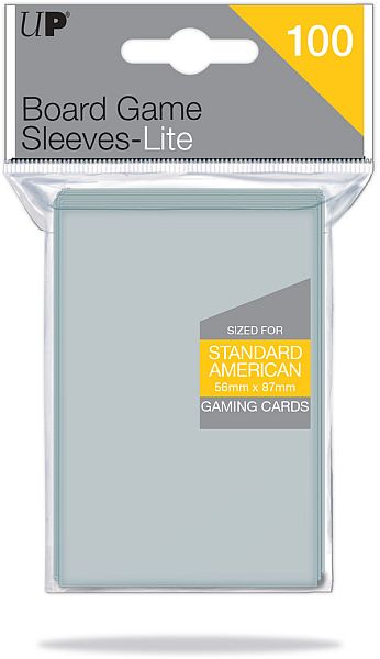 Ultra Pro Lite American Standard Card Sleeves 56x87mm 100 Lommer  85943