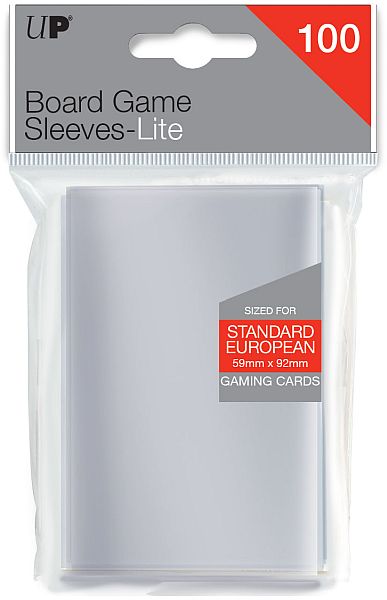Ultra Pro Lite European Standard Card Sleeves 59x92mm 100 Lommer  85944