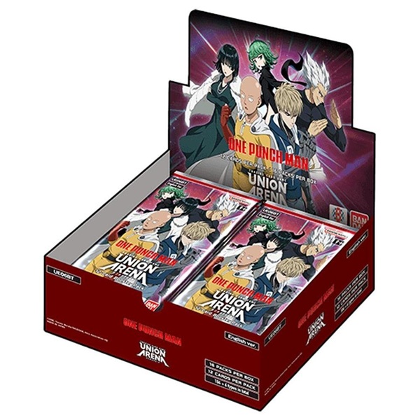 Union Arena Tcg: One Punch Man Booster Display  Box Med 16 Pakker