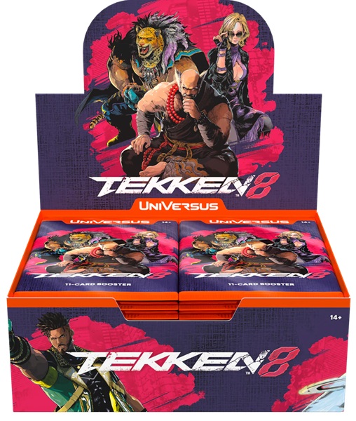 Universus  Ufs  Card Game: Tekken   Booster Box  Display  24 Packs