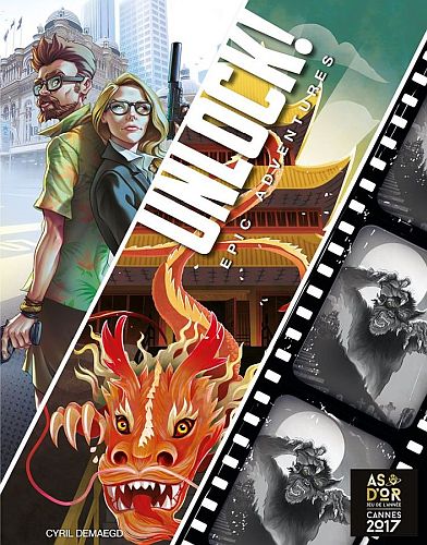 Unlock   : Epic Adventures Cooperative Puzzle Card Game