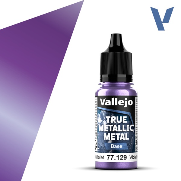 Vallejo Maling True Metallic Metal: Shade Celestial Violet 18ml