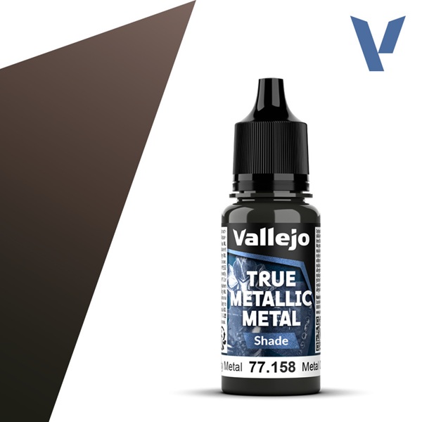 Vallejo Maling True Metallic Metal: Shade Rusty Metal 18ml
