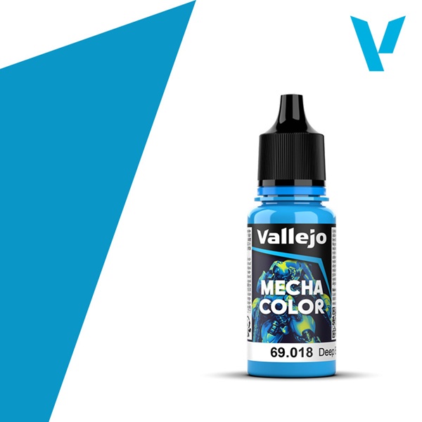 Vallejo Mecha Airbrush Color: Deep Blue 18ml