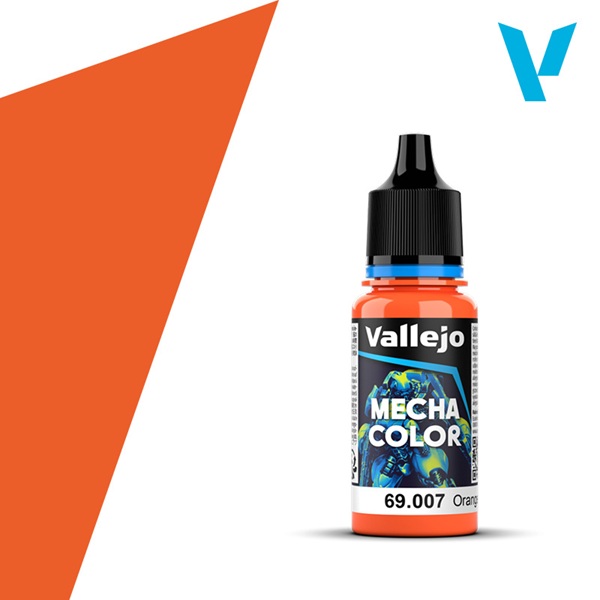Vallejo Mecha Airbrush Color: Orange 18ml