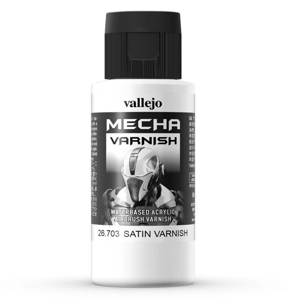 Vallejo Mecha Airbrush Color: Varnish Satin Varnish