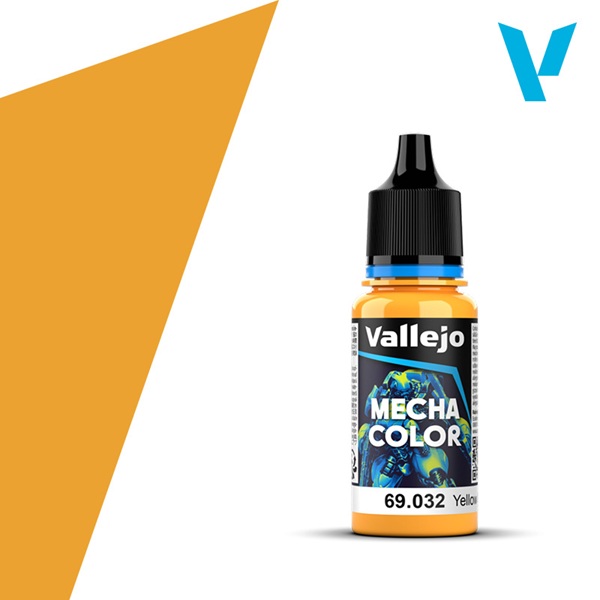 Vallejo Mecha Airbrush Color: Yellow Ochre 200ml