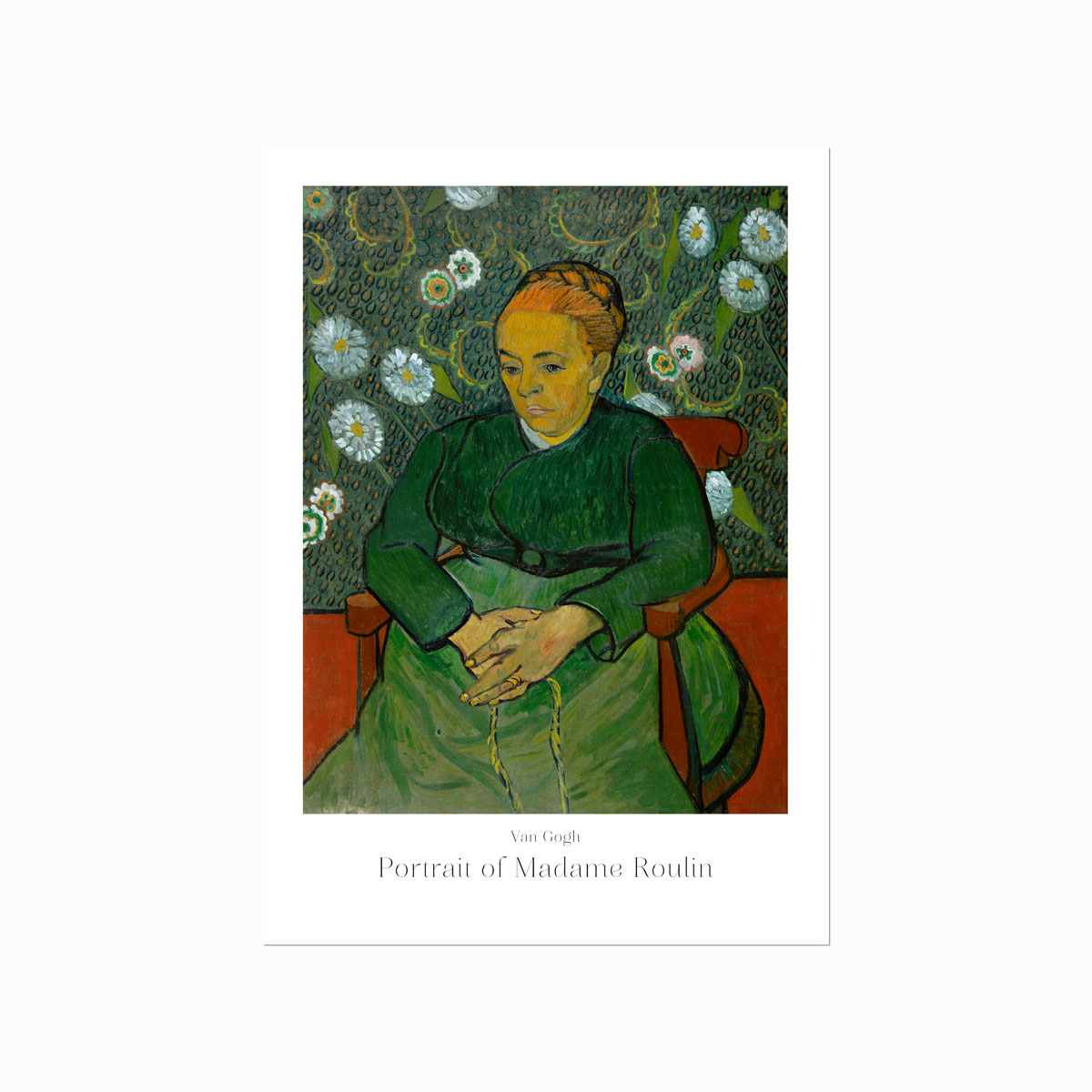 Van Gogh Plakat: Portræt af Madame Roulin - Udsalg!