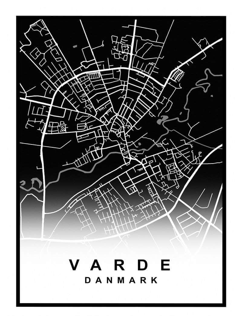 Varde Kortplakat – Oplev Byens Skønhed!