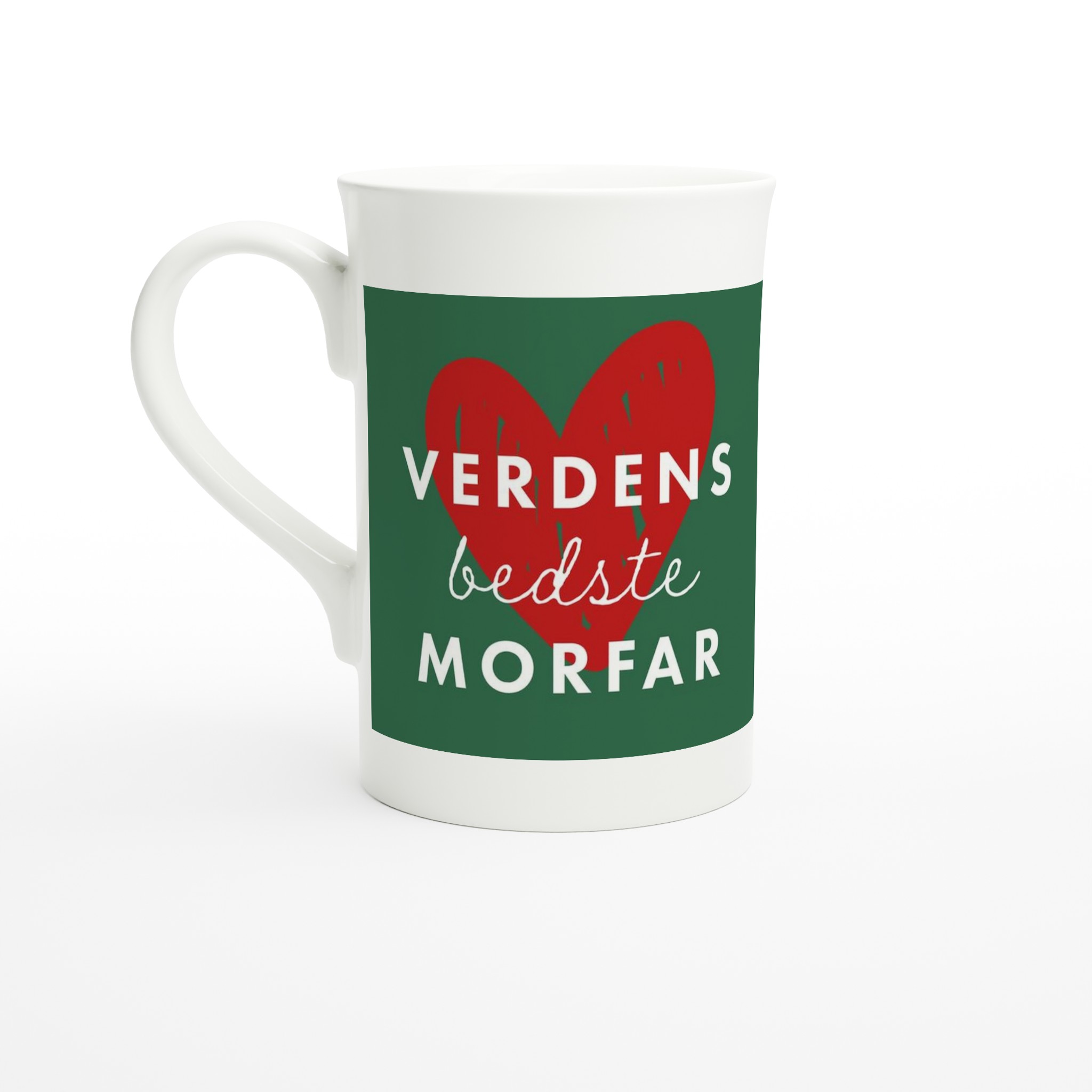 Verdens Bedste Morfar Porcelænskrus – Gaven til Morfar!