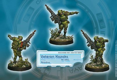 Veteran Kazaks Figur fra Corvus Belli – Spar 20% nu!