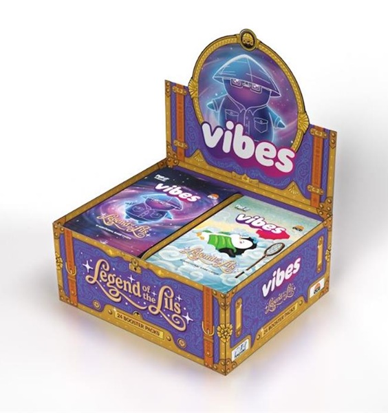 Vibes Tcg: Legend   The Lil Booster Display  Box Med 24 Pakker