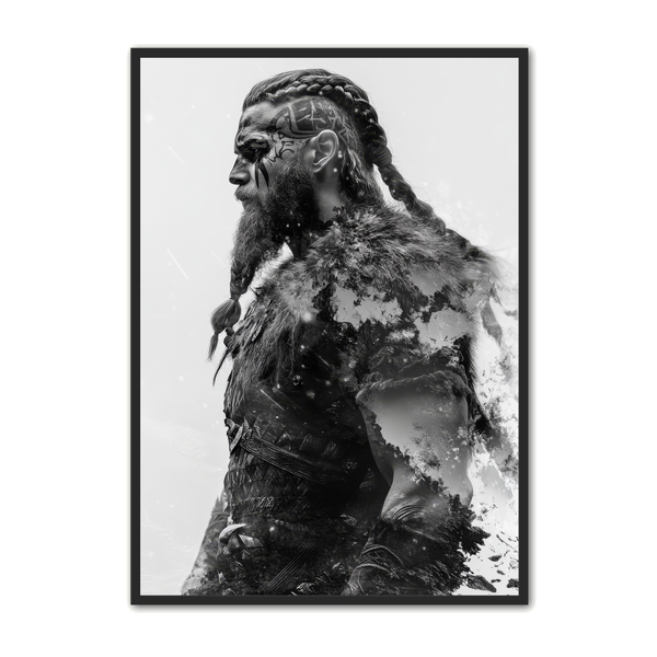 Viking Plakat – Krigerens Styrke til Fantastisk Tilbud!