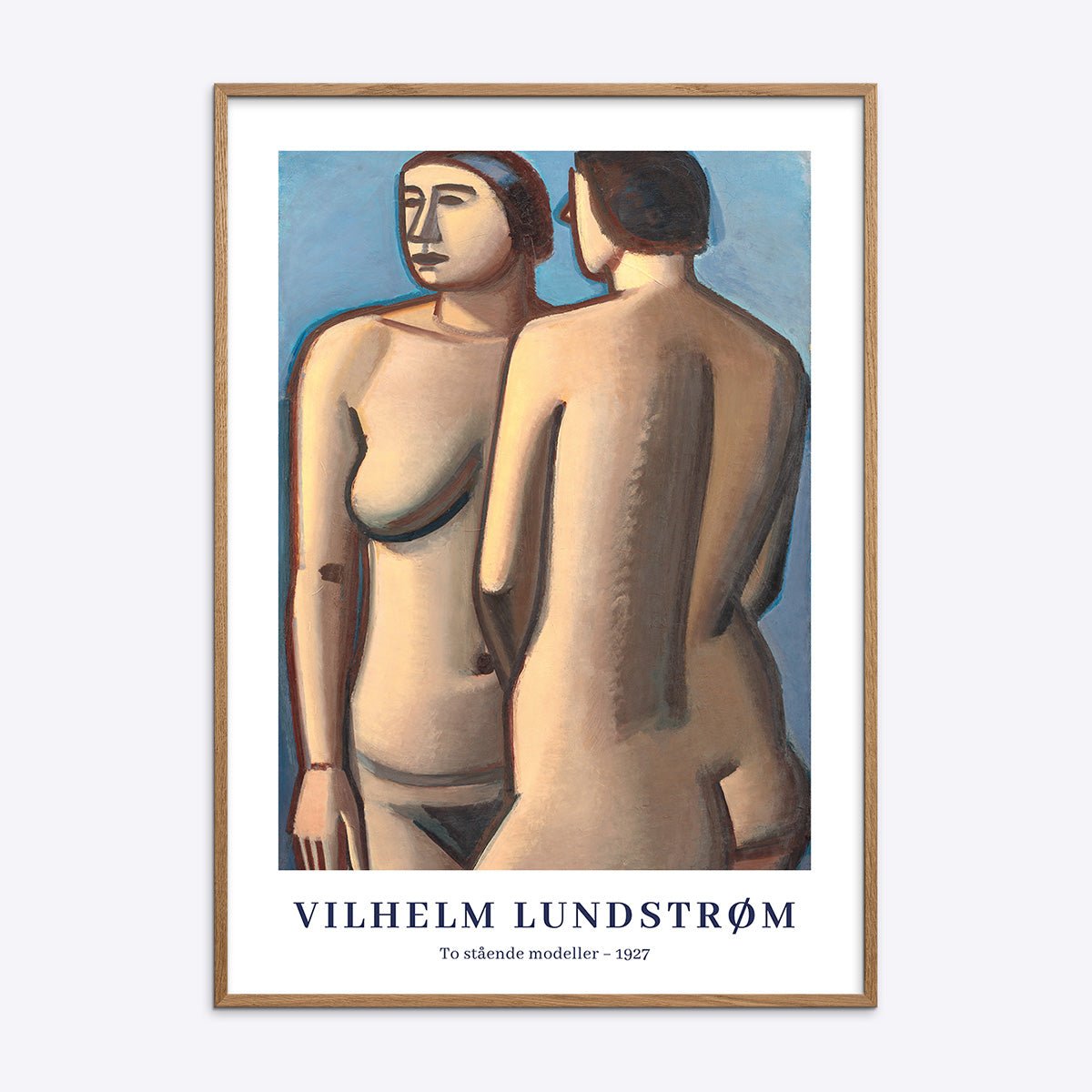 Vilhelm Lundstrøm   Staende Modeller