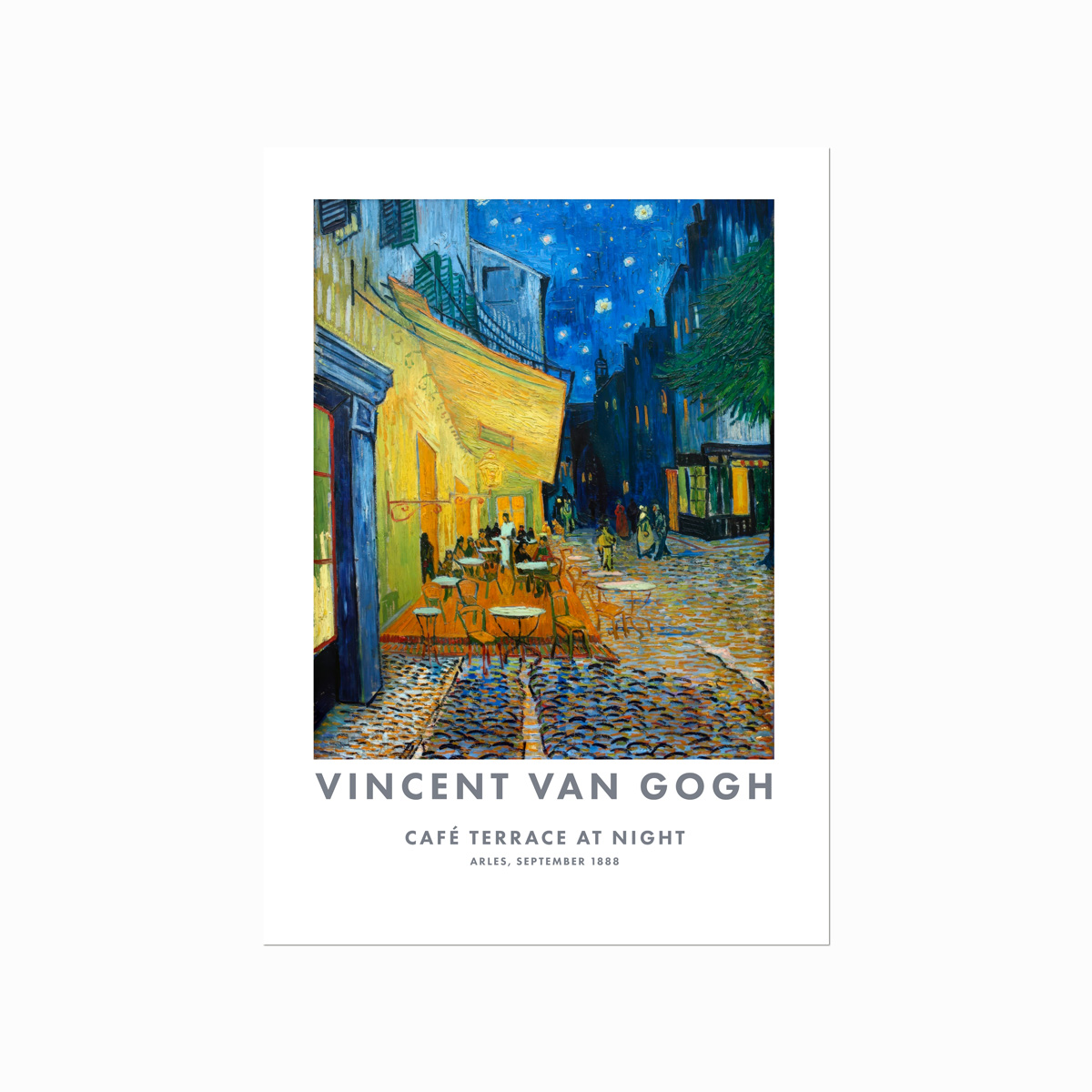 Vincent Van Gogh Plakat – Café Terrasse om Aftenen