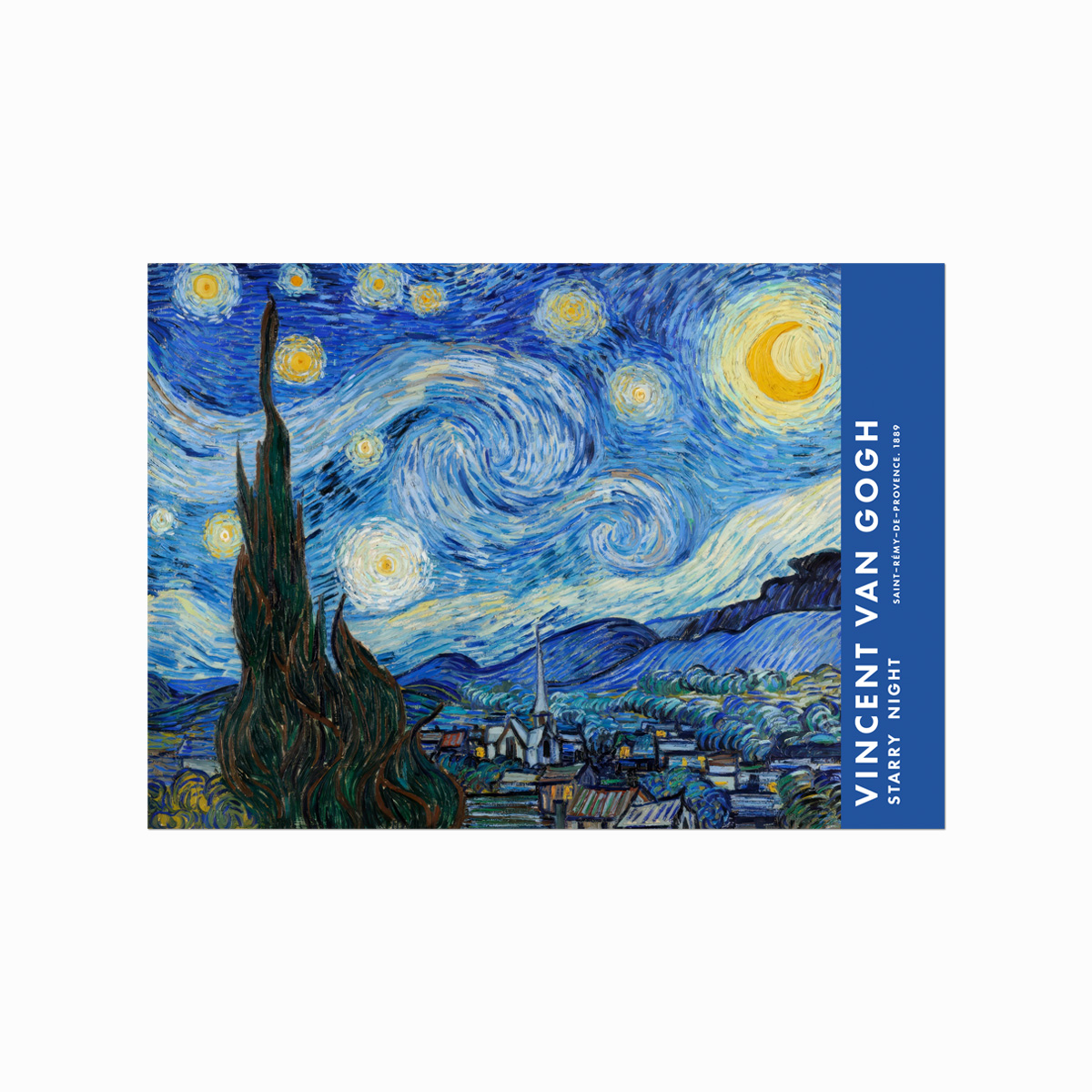 Vincent Van Gogh Plakat: Café Terrasse om Natten - Kunstværk