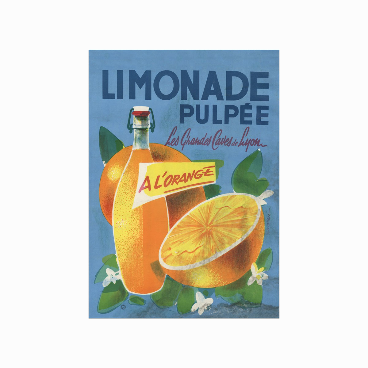 Retro Limonade Plakat - Vintage Dekor til Dit Hjem