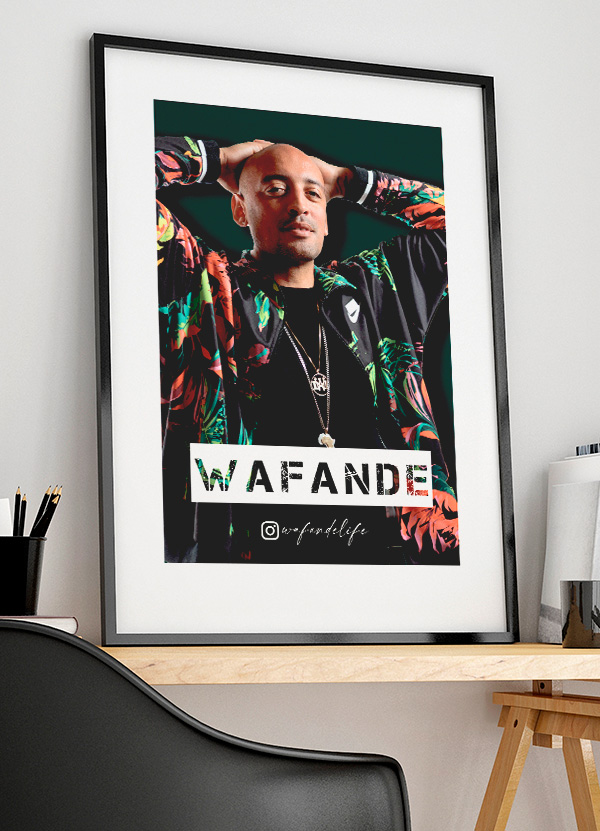 Wafande Plakat - Wafandelife A4 til Musikelskere