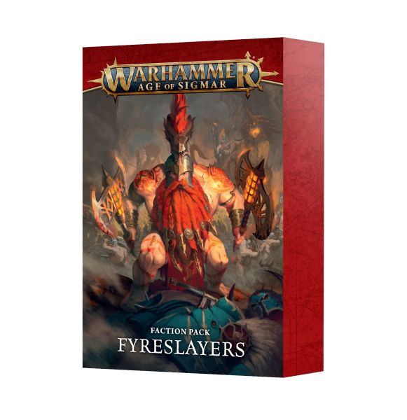 Warhammer: Age   Sigmar  4th Edition  Faction Pack: Fyreslayers  2024  60050205004